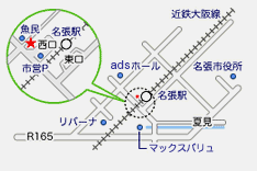 本店の地図