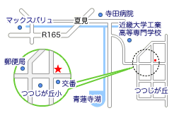 つつじが丘店地図